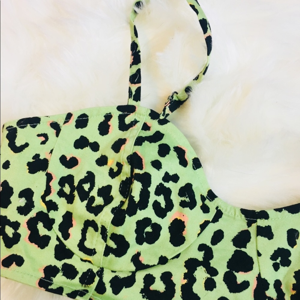 Cheetah Bra/Crop Top